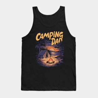 Camping Dad. Funny Camping Tank Top